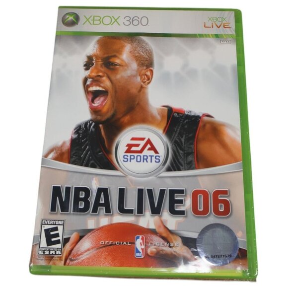 NBA Live 06 Xbox 360 Sealed EA Sports Official Basketball Game NTSC-U/C Rare